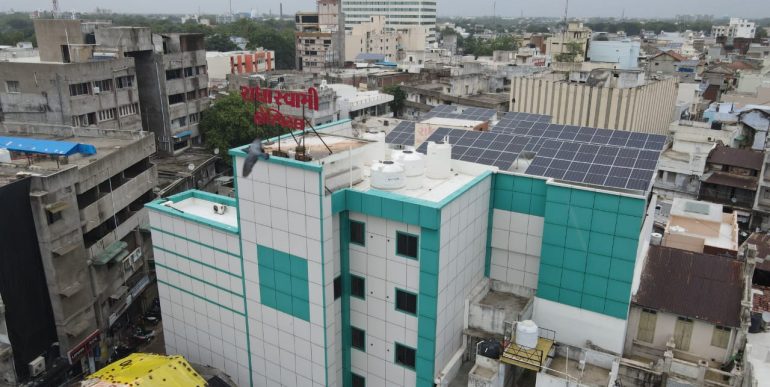 Solar at Radhaswami Hospital by Unity Energy Solution