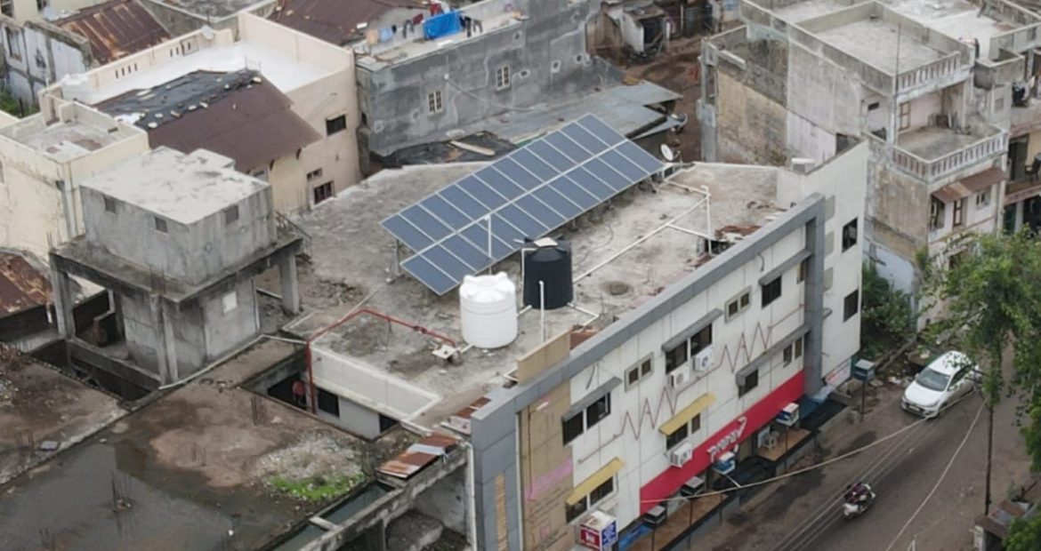 10 kw Navkar Hospital, Nadiad